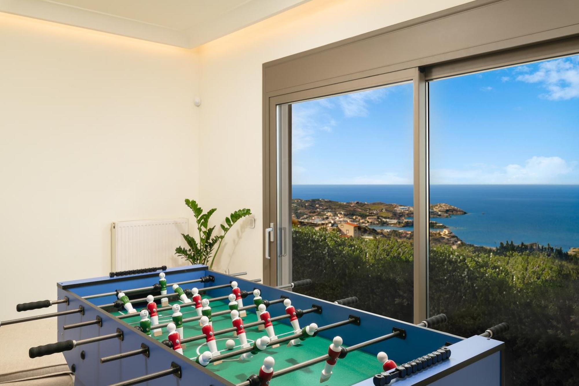 Minimalist Mediterranean Blue Key Villa With Sea View & Infinity Heated Pool Αγία Πελαγία  Εξωτερικό φωτογραφία